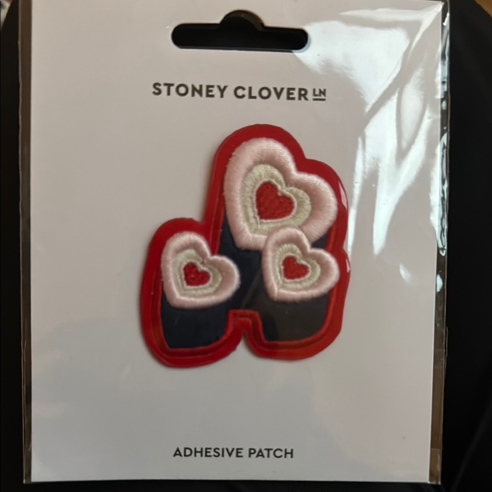 Stoney Clover Hearts Adhesive Patch